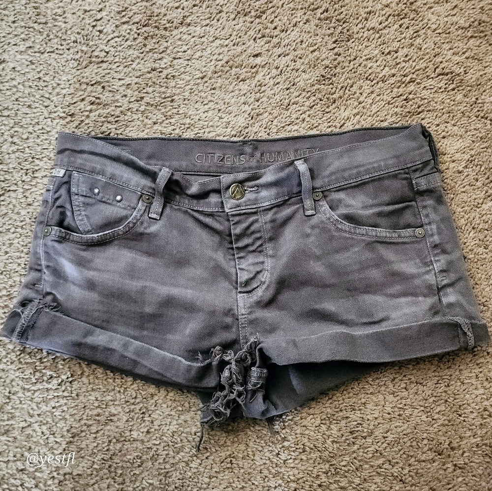 Citizens Of humanity gray shorts 28